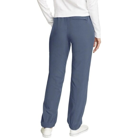 Eddie Bauer Women's Fleece Lined Pants StormRepel UPF 50+ (Blue, 4) - Picture 3 of 6